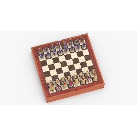 Chess Board Set 3D